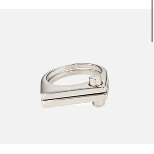 Miansai Modern Flat Ring - Sterling silver - size 5